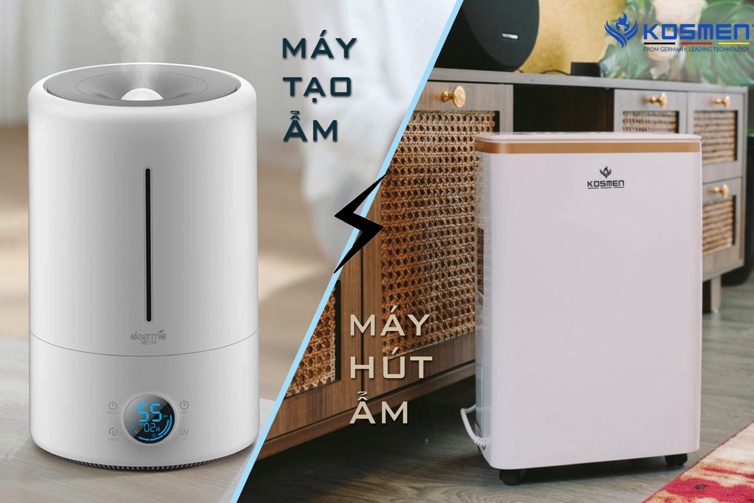 Nên Mua Máy Hút Ẩm Hay Máy Tạo Ẩm? Chọn Loại Nào Phù Hợp?